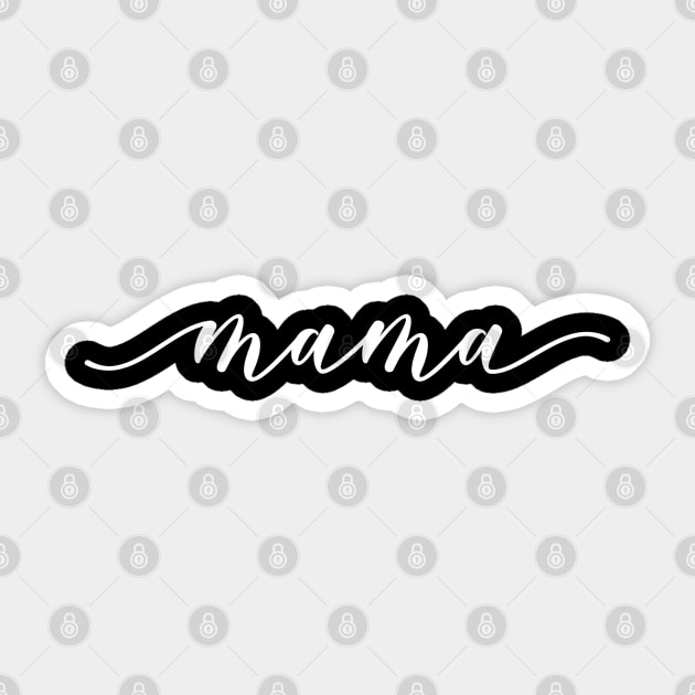 Mama - Family Sticker by Textee Store